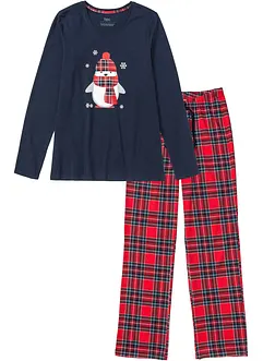Pyjama aus reiner Bio-Baumwolle, bonprix Pyjama aus reiner Bio-Baumwolle, bonprix