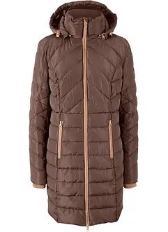 Long-Steppjacke mit Wattierung, bonprix Long-Steppjacke mit Wattierung, bonprix