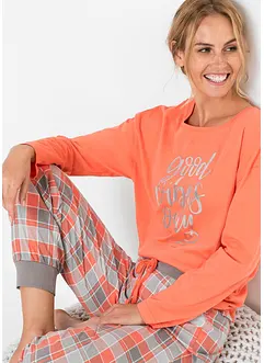 Pyjama avec T-shirt oversize, bonprix Pyjama avec T-shirt oversize, bonprix