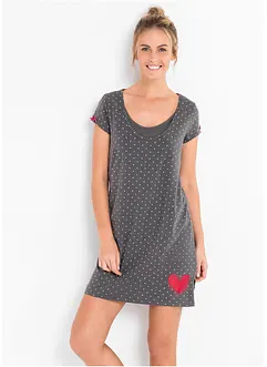 Chemise de nuit d'allaitement coton, bonprix Chemise de nuit d'allaitement coton, bonprix