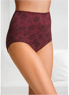 Highwaist Slip mit Bio-Baumwolle (4er Pack), bonprix Highwaist Slip mit Bio-Baumwolle (4er Pack), bonprix