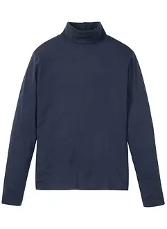 T-shirt manches longues à col roulé 100% coton, bonprix T-shirt manches longues à col roulé 100% coton, bonprix