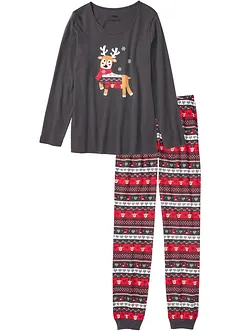Pyjama aus reiner Bio-Baumwolle, bonprix Pyjama aus reiner Bio-Baumwolle, bonprix