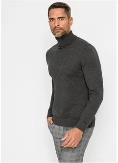 Pull à col roulé avec cachemire, bonprix Pull à col roulé avec cachemire, bonprix