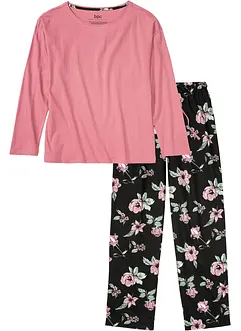 Pyjama aus Bio-Baumwolle, bonprix Pyjama aus Bio-Baumwolle, bonprix