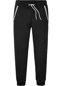 Pantalon de jogging à détails contrastants, 100% coton, bonprix Pantalon de jogging à détails contrastants, 100% coton, bonprix