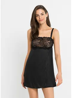 Negligé mit Glanzeffekt, bonprix Negligé mit Glanzeffekt, bonprix