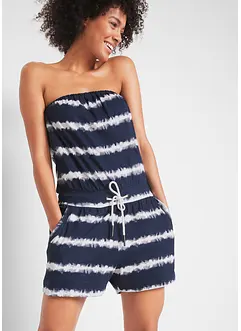 Combishort bustier en coton, bonprix Combishort bustier en coton, bonprix