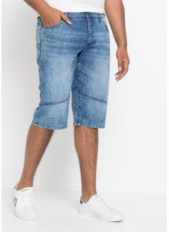 Stretch-Jeans-Long-Bermuda, Regular Fit, RAINBOW