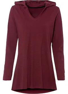 Longshirt mit Kapuze, bonprix Longshirt mit Kapuze, bonprix
