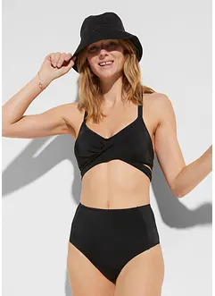 Bustier-Bikini (2-tlg.Set) mit Bindedetail, bonprix Bustier-Bikini (2-tlg.Set) mit Bindedetail, bonprix