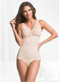 Shapetop mit Spitze und mittlerer Formkraft, bonprix Shapetop mit Spitze und mittlerer Formkraft, bonprix