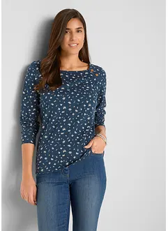 T-shirt manches longues imprimé, bonprix T-shirt manches longues imprimé, bonprix