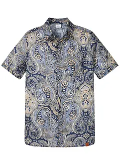 Chemise manches courtes en matière estivale légère, bonprix Chemise manches courtes en matière estivale légère, bonprix