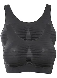 Feel Comfort Seamless Bustier (2er Pack), bonprix Feel Comfort Seamless Bustier (2er Pack), bonprix