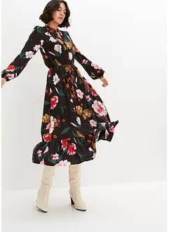 Midikleid aus fließender Viskose, bonprix Midikleid aus fließender Viskose, bonprix