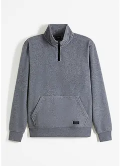 Fleeceshirt mit Stehkragen, bonprix Fleeceshirt mit Stehkragen, bonprix