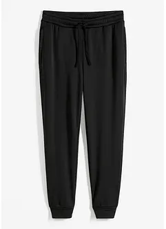 Pantalon de jogging chaud avec poches zippées pratiques, bonprix Pantalon de jogging chaud avec poches zippées pratiques, bonprix