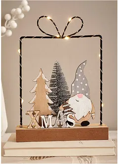 LED-Deko-Objekt Wichtel mit Tanne, bonprix LED-Deko-Objekt Wichtel mit Tanne, bonprix