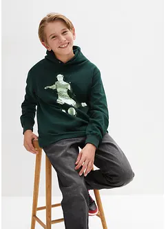 Hoodie aus weichem Baumwoll-Mix, bonprix Hoodie aus weichem Baumwoll-Mix, bonprix