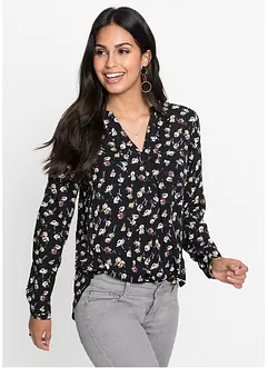Bluse mit V-Ausschnitt, bonprix Bluse mit V-Ausschnitt, bonprix