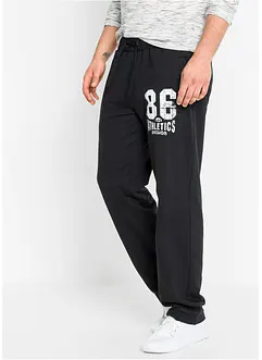Jogginghose mit sportiven Details aus reiner Bio-Baumwolle, bonprix Jogginghose mit sportiven Details aus reiner Bio-Baumwolle, bonprix