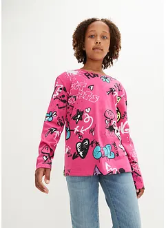 Lot de 2 T-shirts boxy 100% coton, bonprix Lot de 2 T-shirts boxy 100% coton, bonprix