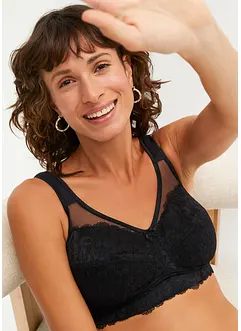 Soutien-gorge grand maintien sans armatures, bretelles rembourrées, bonprix Soutien-gorge grand maintien sans armatures, bretelles rembourrées, bonprix