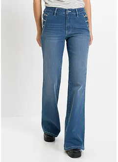 Jean bootcut, taille mi-haute, bonprix Jean bootcut, taille mi-haute, bonprix
