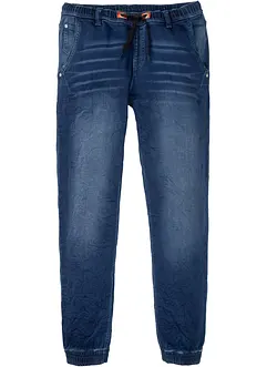 Regular Fit Jeans-Jogger mit Komfortbund, Straight, bonprix Regular Fit Jeans-Jogger mit Komfortbund, Straight, bonprix