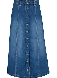 Komfort-Stretch-Jeansrock, Midi-Länge, bonprix Komfort-Stretch-Jeansrock, Midi-Länge, bonprix