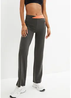 Baumwoll-Sporthose, Bootcut (2er Pack), bonprix Baumwoll-Sporthose, Bootcut (2er Pack), bonprix