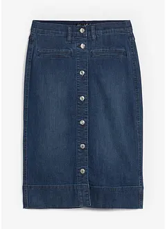 Jeansrock Mid Waist, Stretch, bonprix Jeansrock Mid Waist, Stretch, bonprix