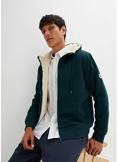 Gilet thermique en molleton doublé sherpa, bonprix Gilet thermique en molleton doublé sherpa, bonprix