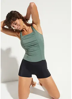 Maillot 1 pièce shorty, bonprix Maillot 1 pièce shorty, bonprix