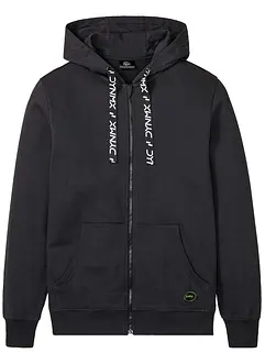 Sweat zippé à capuche 100% coton, bonprix Sweat zippé à capuche 100% coton, bonprix