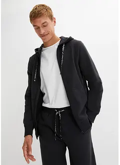 Kapuzen-Sweatjacke aus reiner Bio-Baumwolle, bonprix Kapuzen-Sweatjacke aus reiner Bio-Baumwolle, bonprix