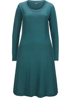 Strickkleid in ausgestellter Form, bonprix Strickkleid in ausgestellter Form, bonprix