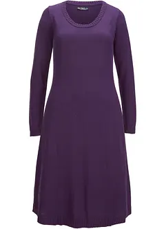 Strickkleid in ausgestellter Form, bonprix Strickkleid in ausgestellter Form, bonprix