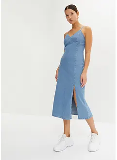 Jeanskleid mit Schlitz, bonprix Jeanskleid mit Schlitz, bonprix