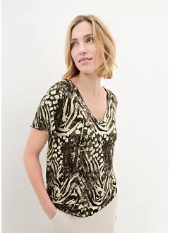 T-shirt à base élastiquée, bonprix T-shirt à base élastiquée, bonprix