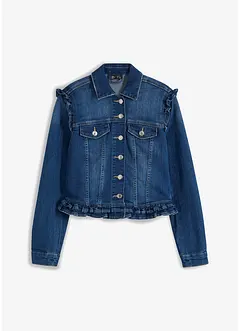 Jeansjacke mit Volants, bonprix Jeansjacke mit Volants, bonprix