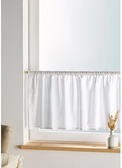 Scheibengardine mit Loch-Stickerei, bonprix Scheibengardine mit Loch-Stickerei, bonprix