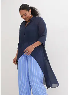 Chemisier en crêpe à volants, bonprix Chemisier en crêpe à volants, bonprix