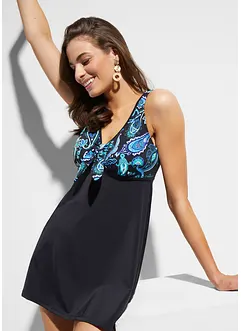 Long-Tankinioberteil mit breiten Trägern, bonprix Long-Tankinioberteil mit breiten Trägern, bonprix