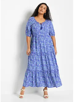 Robe longue imprimée en viscose, bonprix Robe longue imprimée en viscose, bonprix