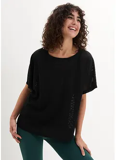 Sport-Top mit Mesh-Shirt (2-tlg. Set), bonprix Sport-Top mit Mesh-Shirt (2-tlg. Set), bonprix