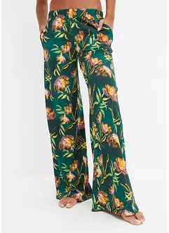 Pantalon de pyjama large en viscose mélangée, bonprix Pantalon de pyjama large en viscose mélangée, bonprix