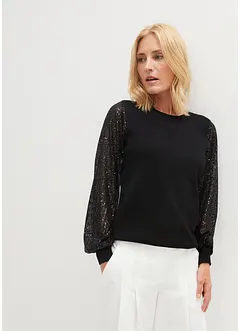 Pull fluide en maille fine, bonprix Pull fluide en maille fine, bonprix