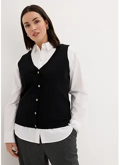 Gilet sans manches en fine maille, bonprix Gilet sans manches en fine maille, bonprix